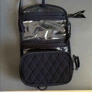 Vera Bradley Black Quilted Organizer